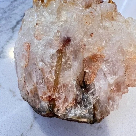 Vibrant Heat Treated Amethyst Druzy Crystal Cluster Meditation Home Desk Decor - Picture 13 of 14